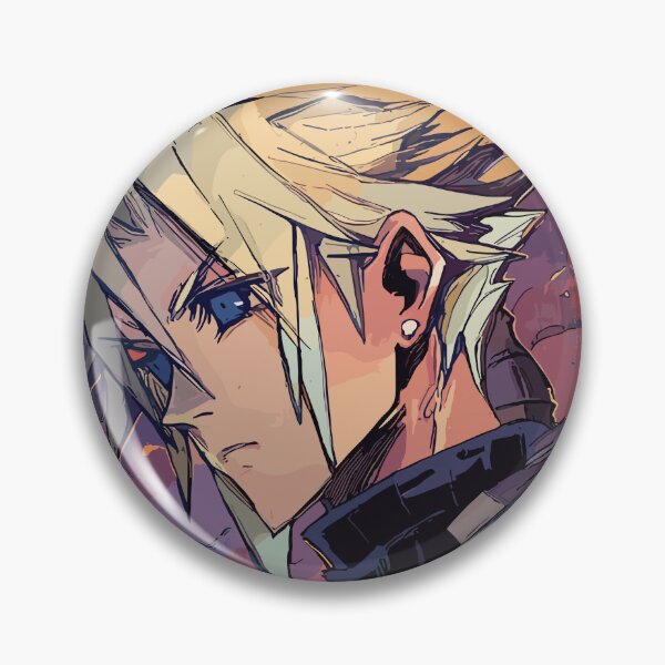 Item preview, Cloud Strife Final Fantasy 7 FF7 designed and sold by bapupa.