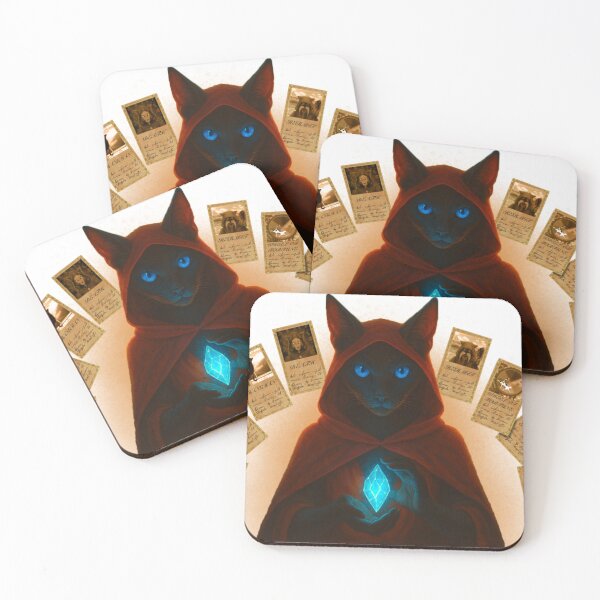 Item preview, KOTOTORO  Mysterious Cat and the Cards  designed and sold by Elizarfa.