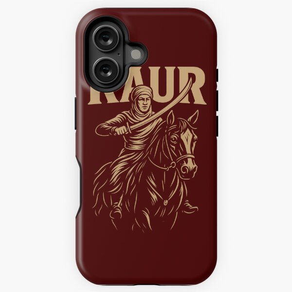 Item preview, Kaur Warrior Princess – Brave Sikh Woman on Horseback Sword Art designed and sold by Cheejan.
