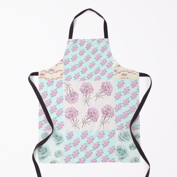Item preview, Vintage Floral Patchwork Pattern – Romantic Cottagecore Design for Pillows, Bags, Apparel & Home Decor designed and sold by HealthCoreCommunity.