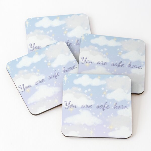 Item preview, You Are Safe Here – Cozy & Comforting Bedding & Home Decor designed and sold by HealthCoreCommunity.