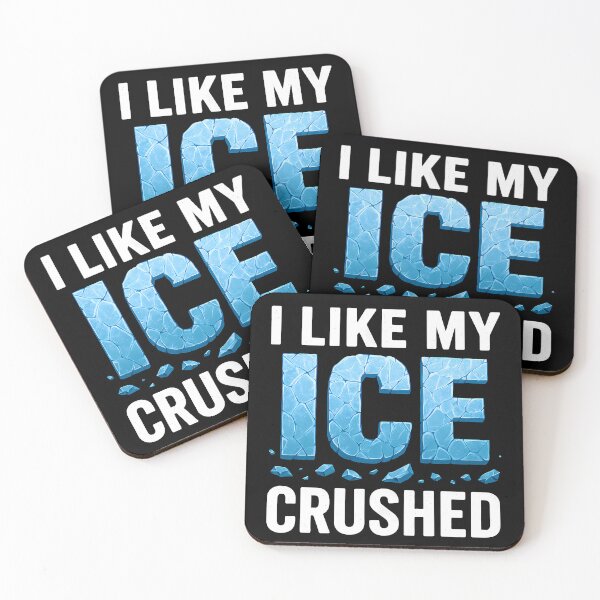 Item preview, I Like My Ice Crushed designed and sold by Alluka Brand.