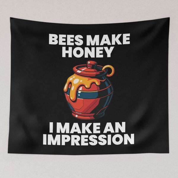 Item preview, Bees Beekeeper Honey Impression designed and sold by LuminOrb.