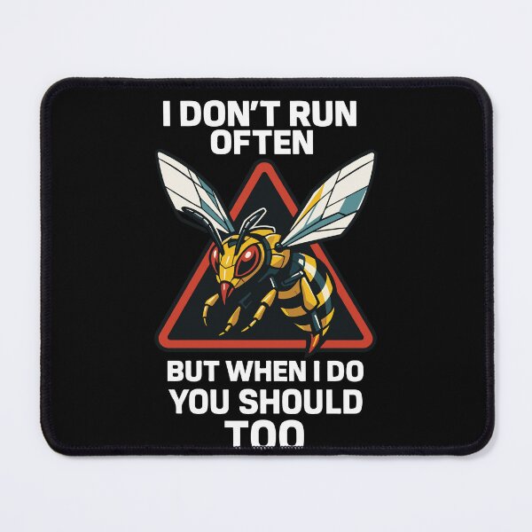 Item preview, Bee Beekeeper I Don't Run Often Funny Saying designed and sold by LuminOrb.