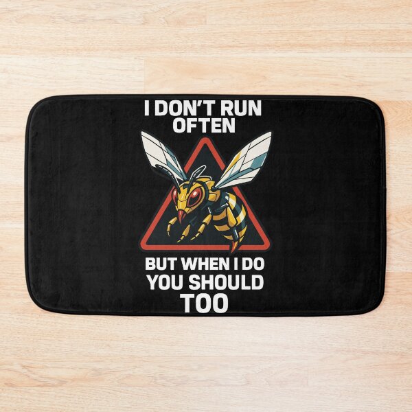 Item preview, Bee Beekeeper I Don't Run Often Funny Saying designed and sold by LuminOrb.