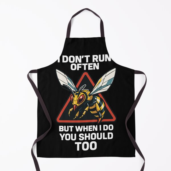 Item preview, Bee Beekeeper I Don't Run Often Funny Saying designed and sold by LuminOrb.