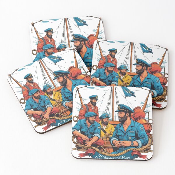 Item preview, International Day of the Seafarers - Sailor Appreciation T-Shirt designed and sold by Brain shot.