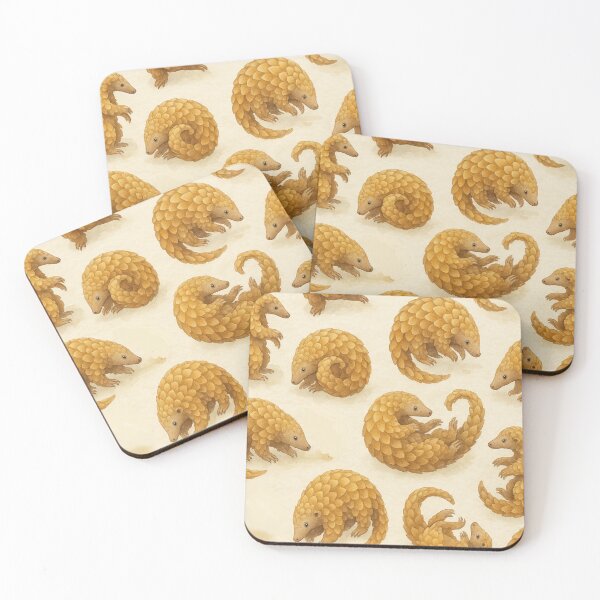Item preview, Pangolin Cuties Pattern designed and sold by Down But Not Out Apparel.