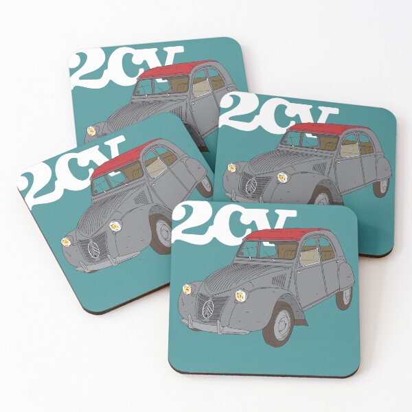 Item preview, 2CV (GREY 1) POPART designed and sold by Johnny Bull.