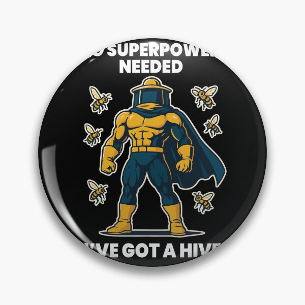 Item preview, Beekeeper Superpower Hive Honey designed and sold by LuminOrb.