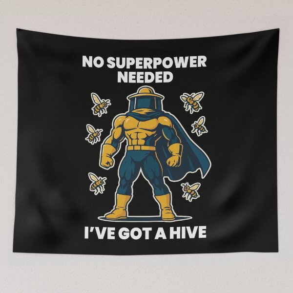 Item preview, Beekeeper Superpower Hive Honey designed and sold by LuminOrb.