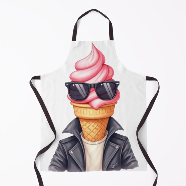 Item preview, Cool Ice cream man with Sun glasses designed and sold by ArtQueen777.