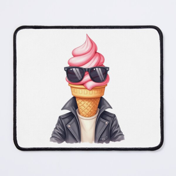 Item preview, Cool Ice cream man with Sun glasses designed and sold by ArtQueen777.