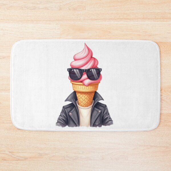 Item preview, Cool Ice cream man with Sun glasses designed and sold by ArtQueen777.