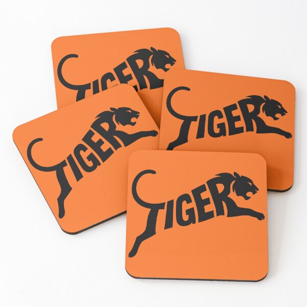 Item preview, Leaping Tiger Word Art Silhouette Typography Design designed and sold by ramiro.