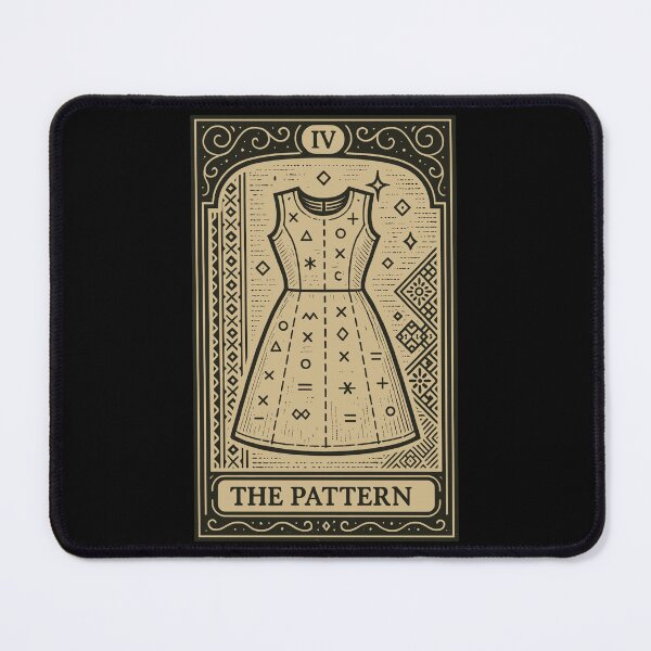 Item preview, The Pattern – Sewing Tarot Dressmaking Card designed and sold by BRU Design.