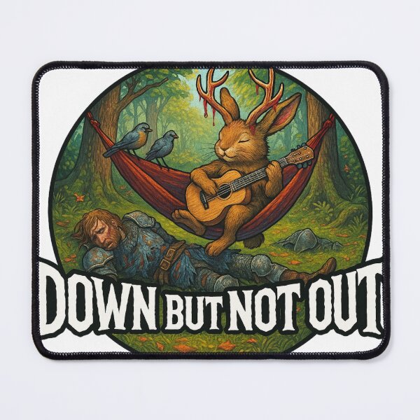 Item preview, Down But Not Out – Jackalope’s Melody designed and sold by Down But Not Out Apparel.
