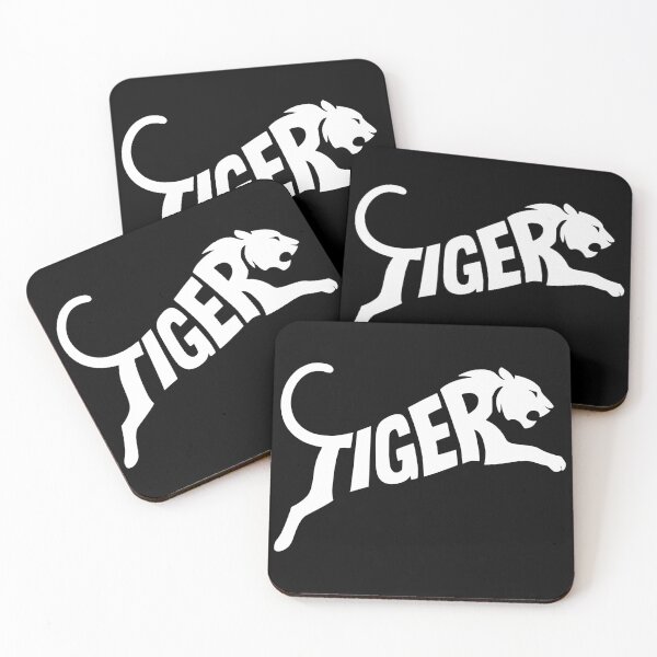 Item preview, Leaping Tiger Word Art Silhouette Typography Design designed and sold by ramiro.