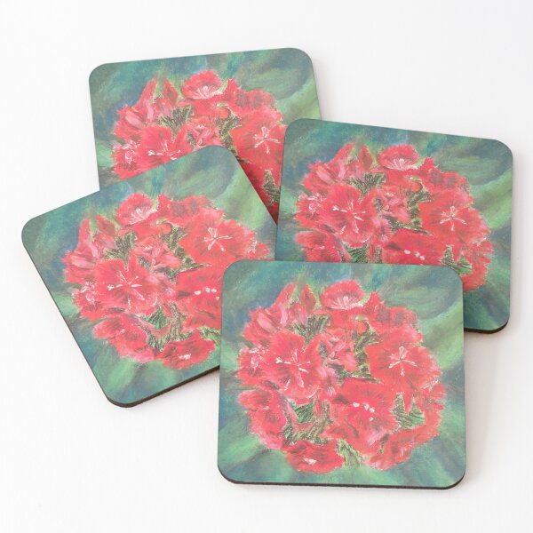 Item preview, Red geranium designed and sold by ChristelsArtGallery.