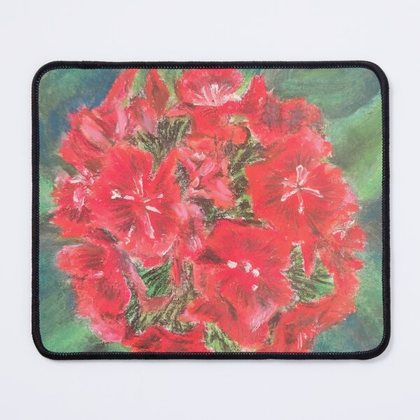 Item preview, Red geranium designed and sold by ChristelsArtGallery.