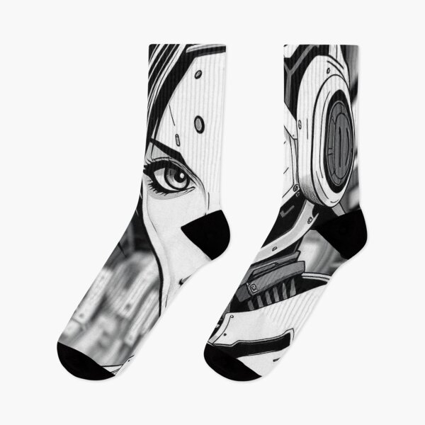 Item preview, Neon Sentinel – Cyberpunk Manga Warrior designed and sold by shaynetwright.