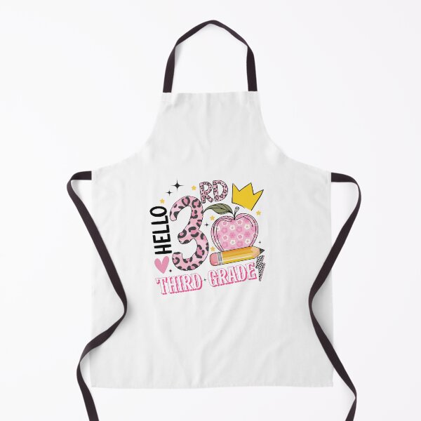 Item preview, Hello 3rd Third Grade Back To School Pink Leopard designed and sold by SakuraPxl.