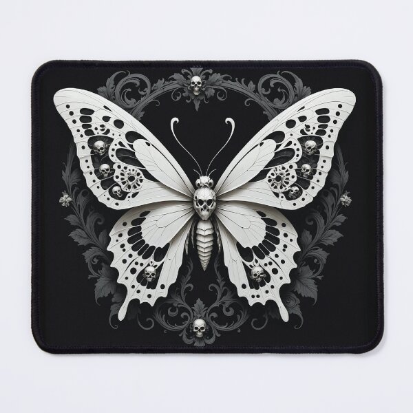 Item preview, Nouveau Skull Butterfly designed and sold by TheDarkVault.