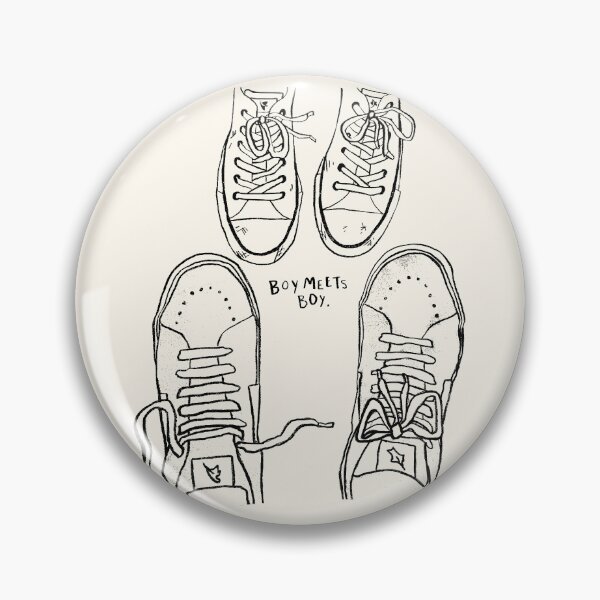 Item preview, Boy meets boy shoes | heartstopper designed and sold by Pinu92.