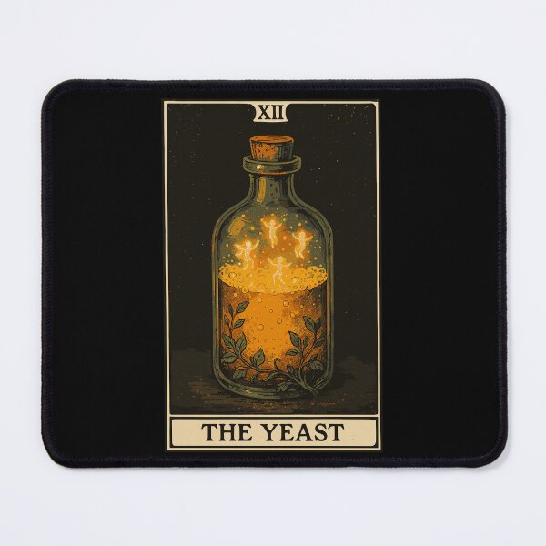 Item preview, The Yeast – Brewing & Fermentation Tarot Card designed and sold by BRU Design.