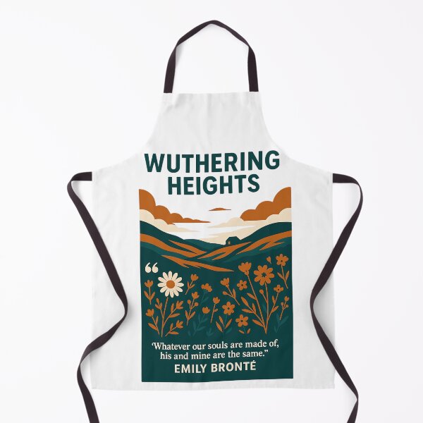 Item preview, Wuthering Heights Landscape and Quote designed and sold by GlitchBaby.