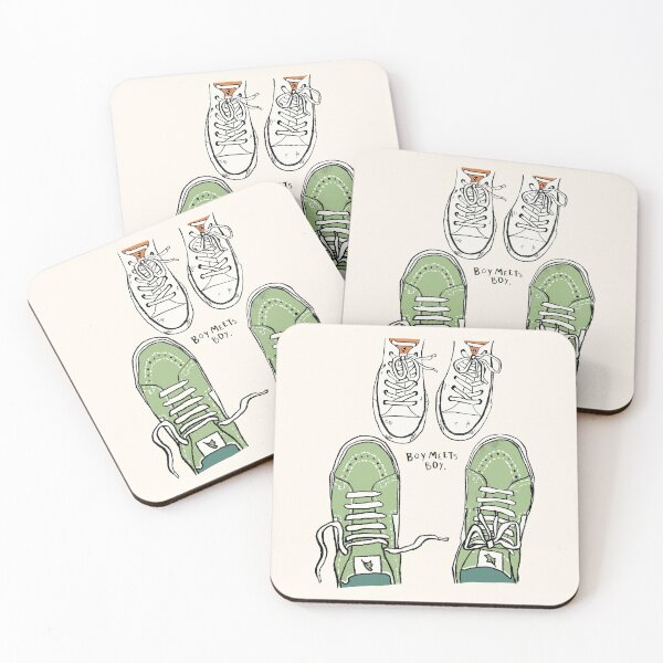 Item preview, Boy meets boy shoes | heartstopper designed and sold by Pinu92.