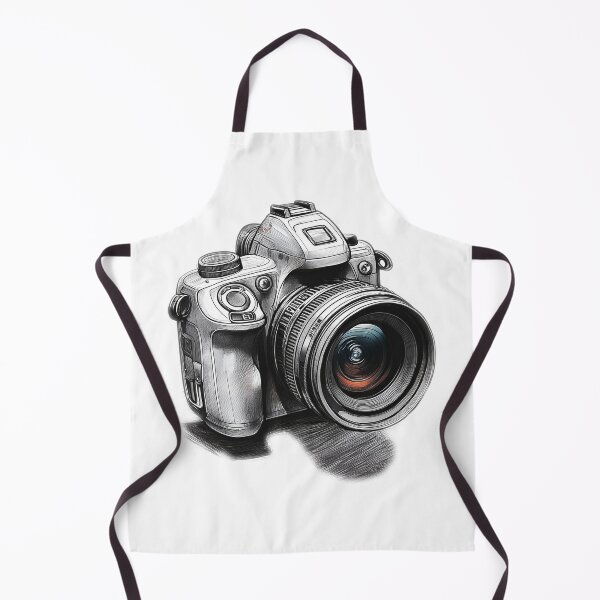 Item preview, Dslr Camera minimalist sketch design Illustration designed and sold by Long Exposure.