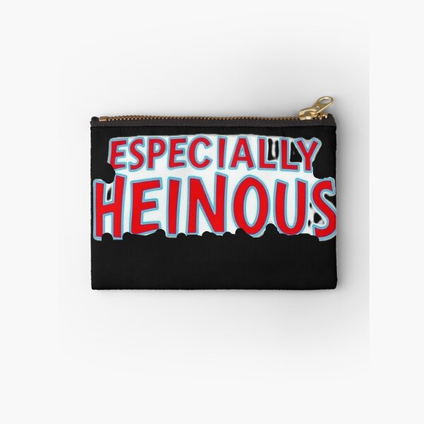 Item preview, Especially Heinous – Retro Red & Cyan Typography Design designed and sold by MyBestTeeses.
