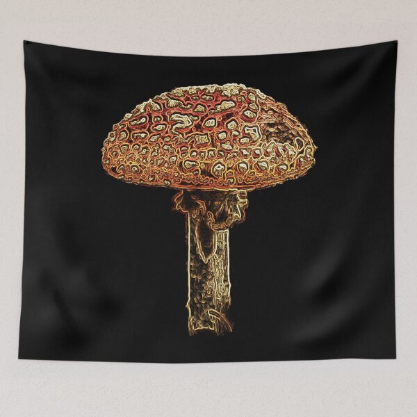 Item preview, Fly Agaric Mushroom Psychedelic  designed and sold by Static-Fractal.