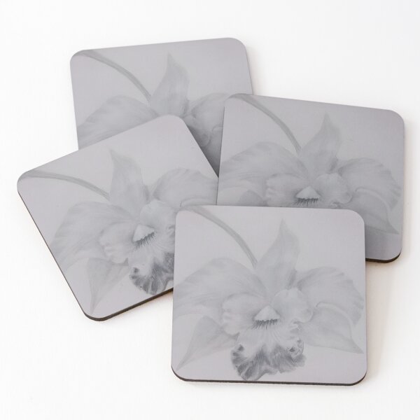Item preview, Sketched orchid designed and sold by ChristelsArtGallery.