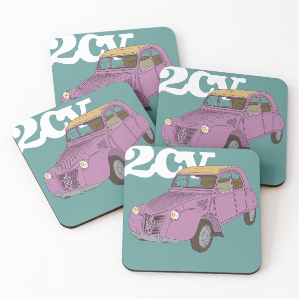 Item preview, 2CV (PINK 2) POPART designed and sold by Johnny Bull.