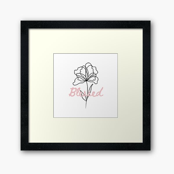 Vista previa del artículo con la obra «Hermoso arte floral cristiano bendecido», diseñado y vendido por PJZShop.