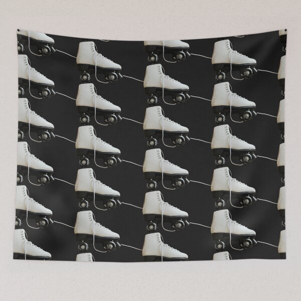 Item preview, Retro Roller Skate Roller Disco Black & White  designed and sold by Tee-Shirt-Topia.