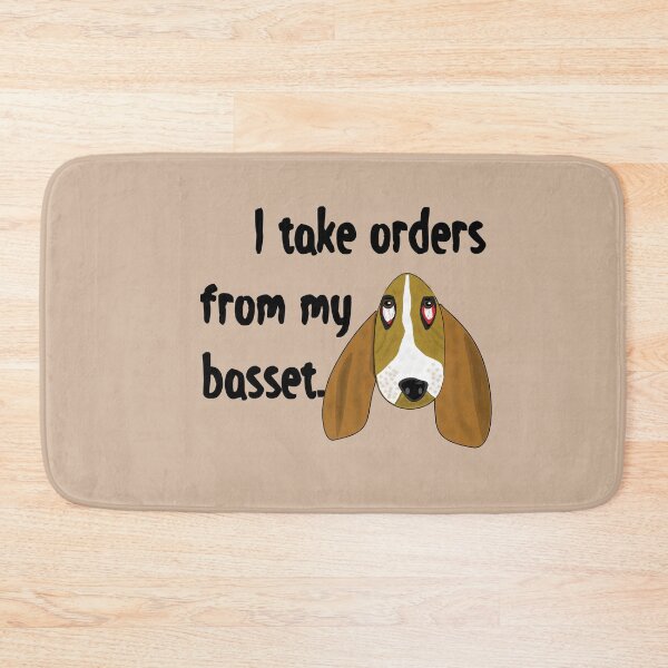 Item preview, Bassets Give Orders designed and sold by WandaRichards.