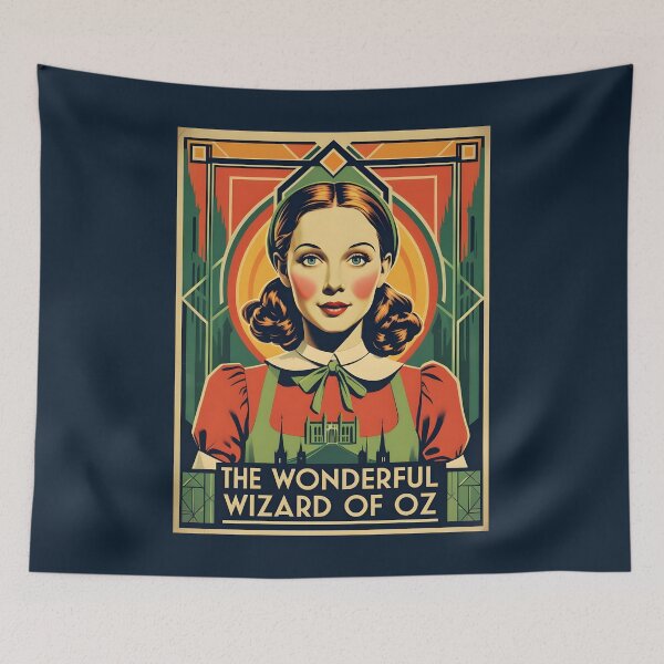 Item preview, A Vintage Poster of The Wonderful Wizard of Oz - L.Frank Baum designed and sold by GoodOldVintage.