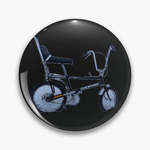 Item preview, Raleigh chopper  Mk 2  retro Panther Black Vintage Classic Bike  designed and sold by Tee-Shirt-Topia.