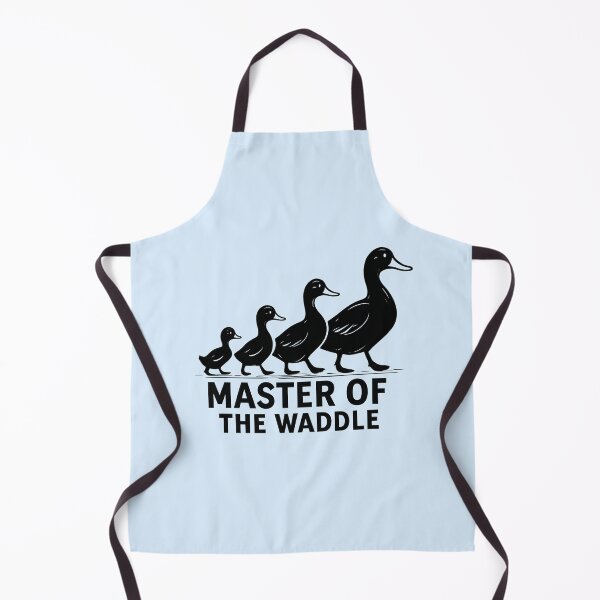 Item preview, Master of the Waddle – Funny Duck Herding Silhouette Design designed and sold by Rocklights.