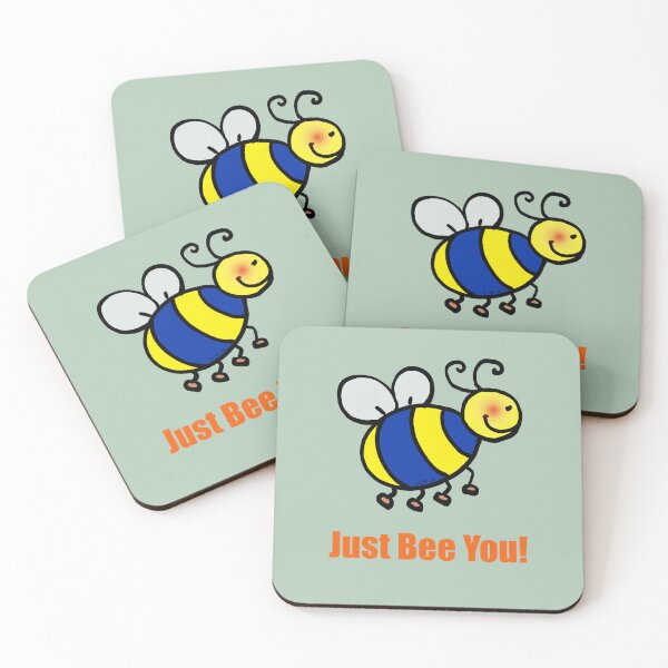 Item preview, Just Bee You - Cute Smiling Bee designed and sold by CuteCartoon.