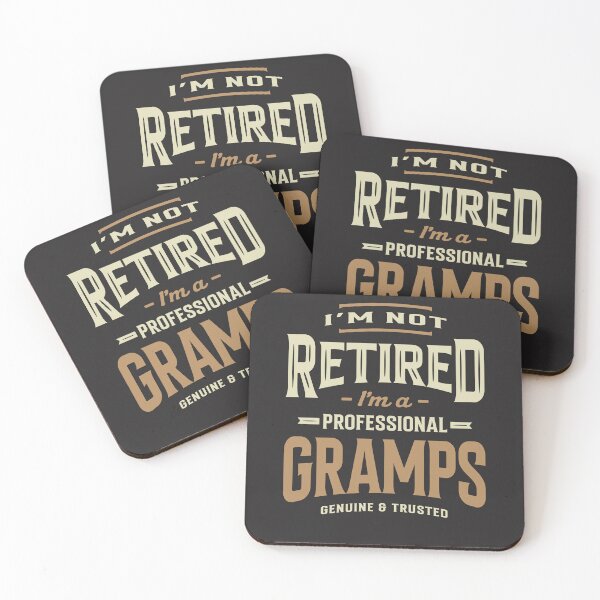 Item preview, I'm Not Retired I'm a Professional Gramps Funny Grandpa designed and sold by cidolopez.
