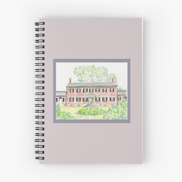 Item preview, Chatham Manor - watercolor and pen designed and sold by Annie Mason Art.