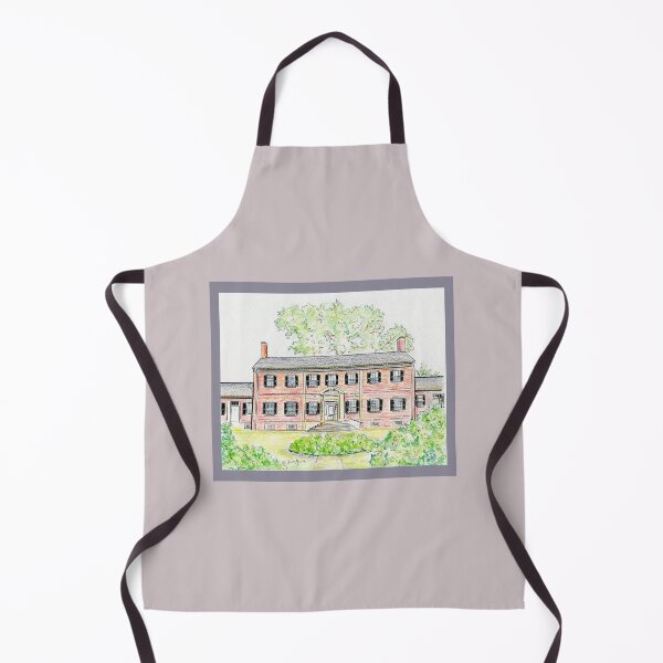Item preview, Chatham Manor - watercolor and pen designed and sold by Annie Mason Art.