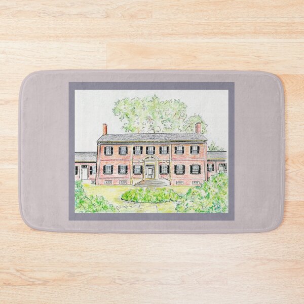 Item preview, Chatham Manor - watercolor and pen designed and sold by Annie Mason Art.