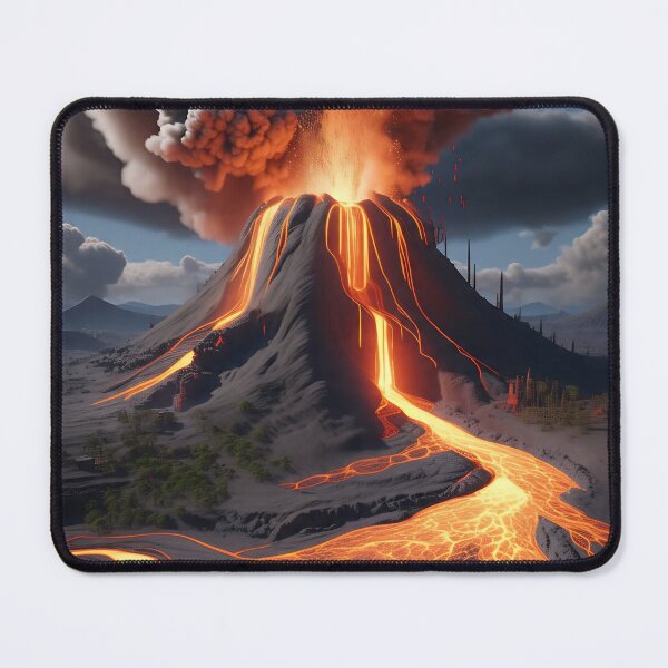 Item preview, Volcano designed and sold by AwesomeDigiShop.
