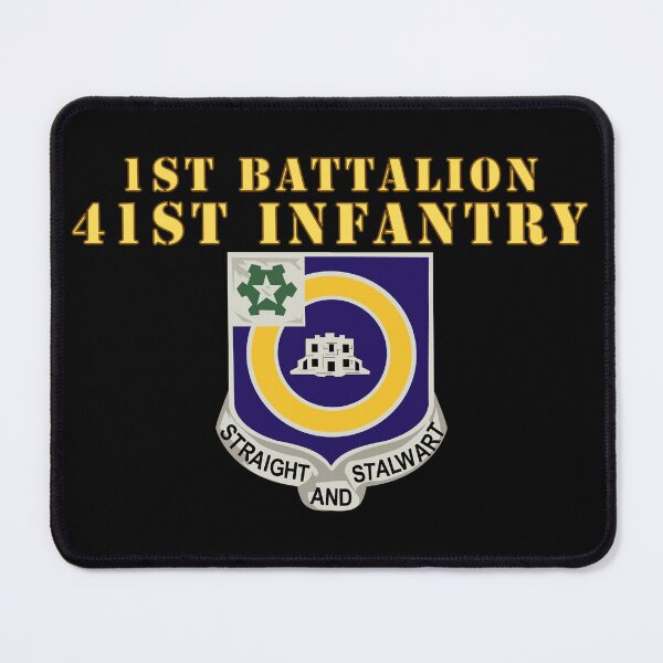 Item preview, Army - 1st Bn 41st Infantry - DUI X 300 designed and sold by Military Insignia Products.