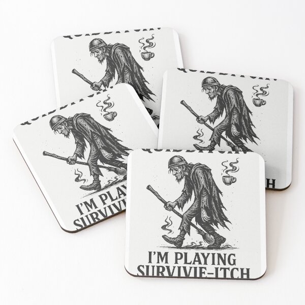 Aperçu de l'œuvre Survive-itch 24/7 – T-shirt parodique de Quidditch Burnout créée et vendue par Sarcasm99LvL.
